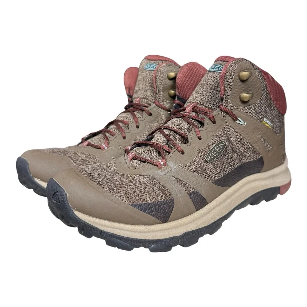 Keen Boots Womens Size 10 Terradora II Canteen Andorra Hiking Waterproof *READ!*